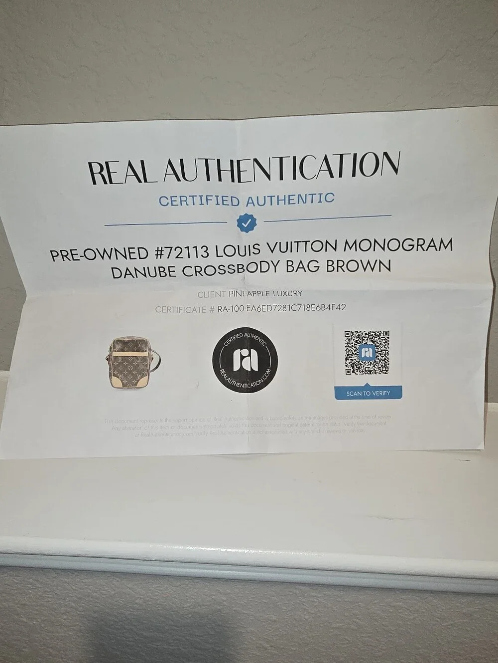 Louis Vuitton classic monogram